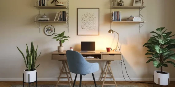 Evde Verimli Çalışma Alanı Oluşturma İpuçları