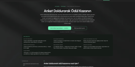 CashyGo, Birden Fazla Araştırma Sağlayıcısının Anketlerini Tek Listede Topluyor